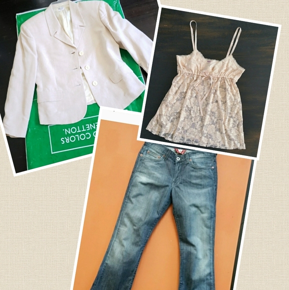 Lucky Brand Blue Jeans 2/26 - Picture 6 of 7